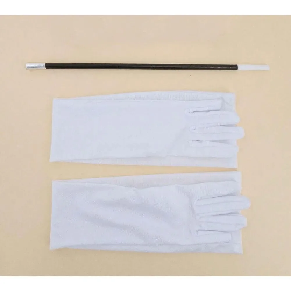 🤍✨ 6PCS 1920s White Accessories Flapper Great Gatsby Retro Costume Set NEW